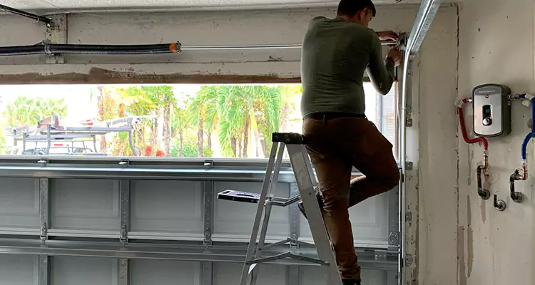 Garage Door Tension Spring Replacement in Southchase, FL