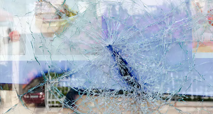 Cracked Glass Balcony Door Repair in Southchase, FL