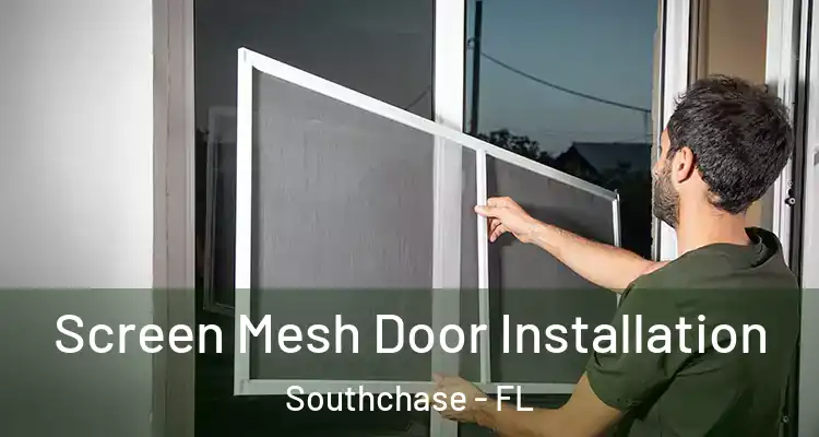  Screen Mesh Door Installation Southchase - FL